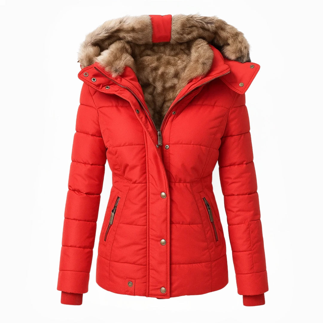 Anna™ | Elegant Fur-Lined Winter Coat
