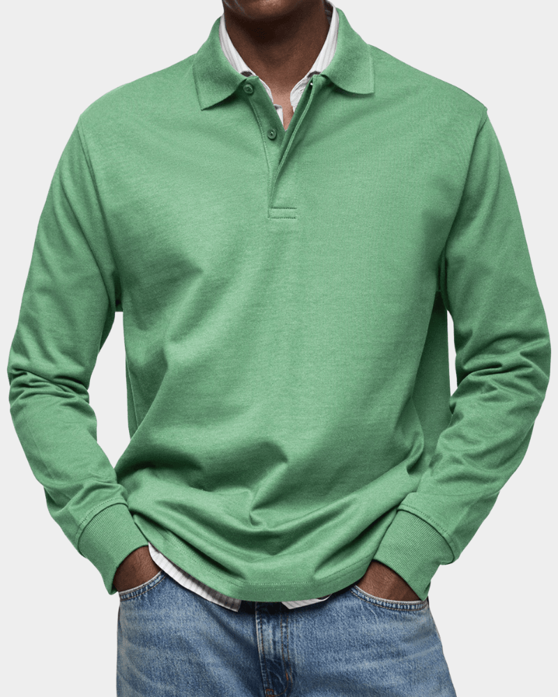The Sullivan™ | Premium Long-Sleeve Polo