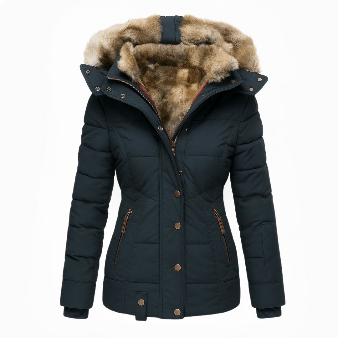 Anna™ | Elegant Fur-Lined Winter Coat
