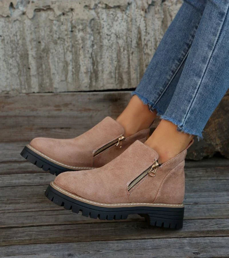 The Ava™ — Comfort Ankle Boots
