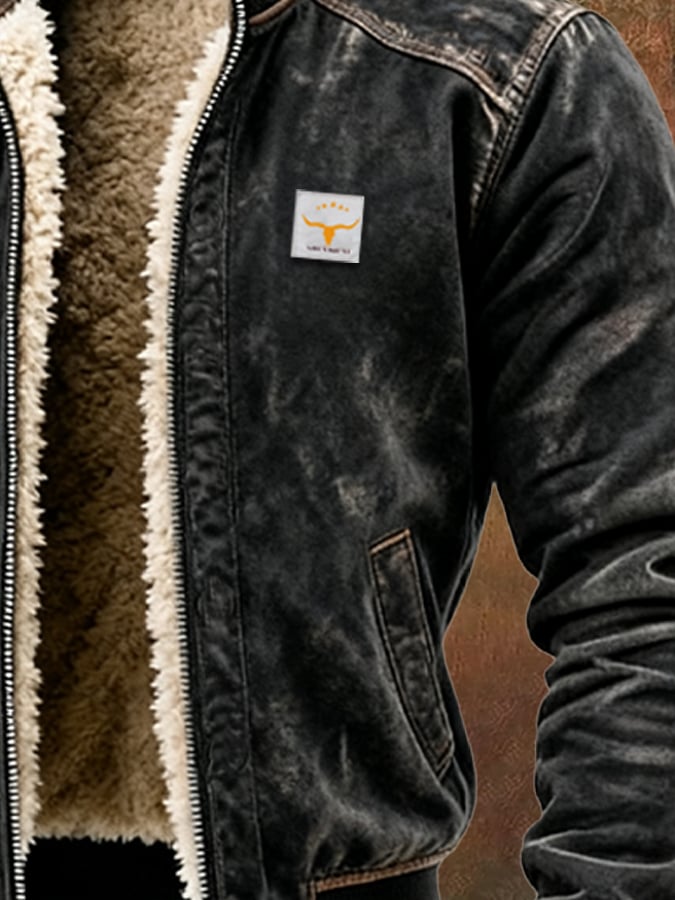 Richard | Thermal Leather Jacket