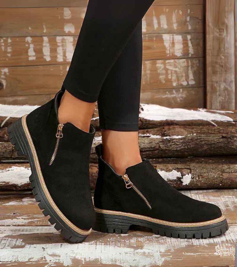 The Ava™ — Comfort Ankle Boots