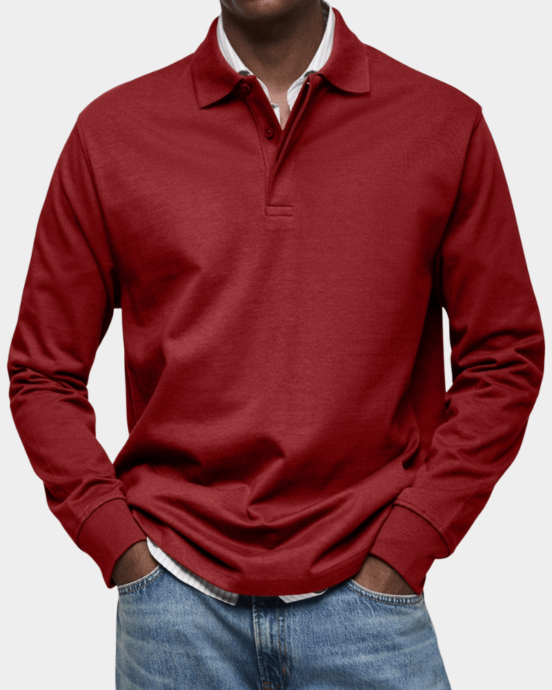 The Sullivan™ | Premium Long-Sleeve Polo