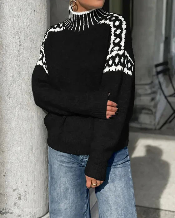 The Ivy™ — Graphic Knit Sweater