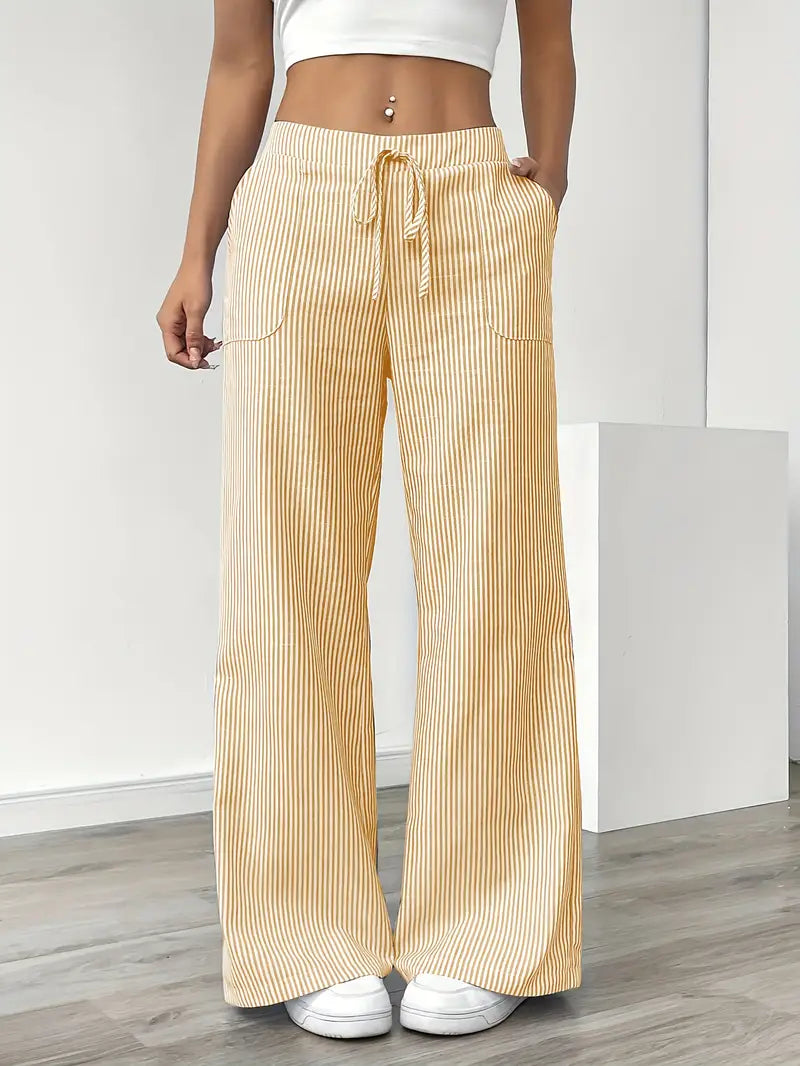 Alina | Elegant Striped Pant