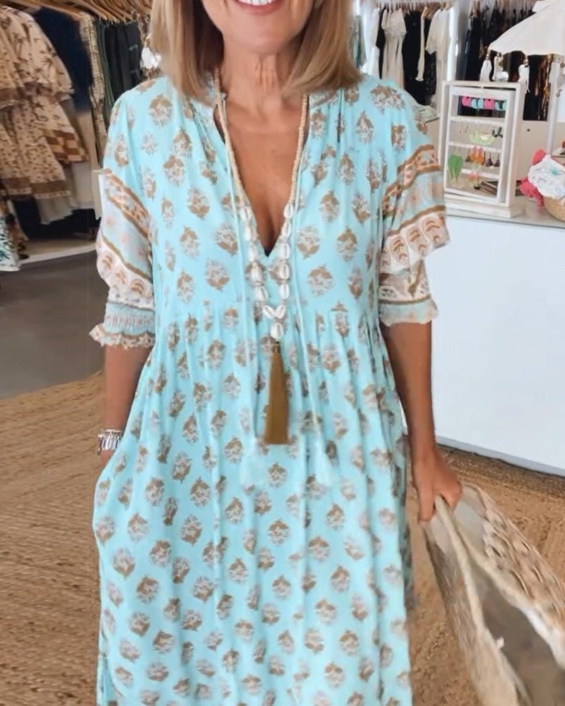 The Florence V-Neck Midi
