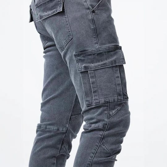 Edmund | Cargo Denim Skinny Jeans