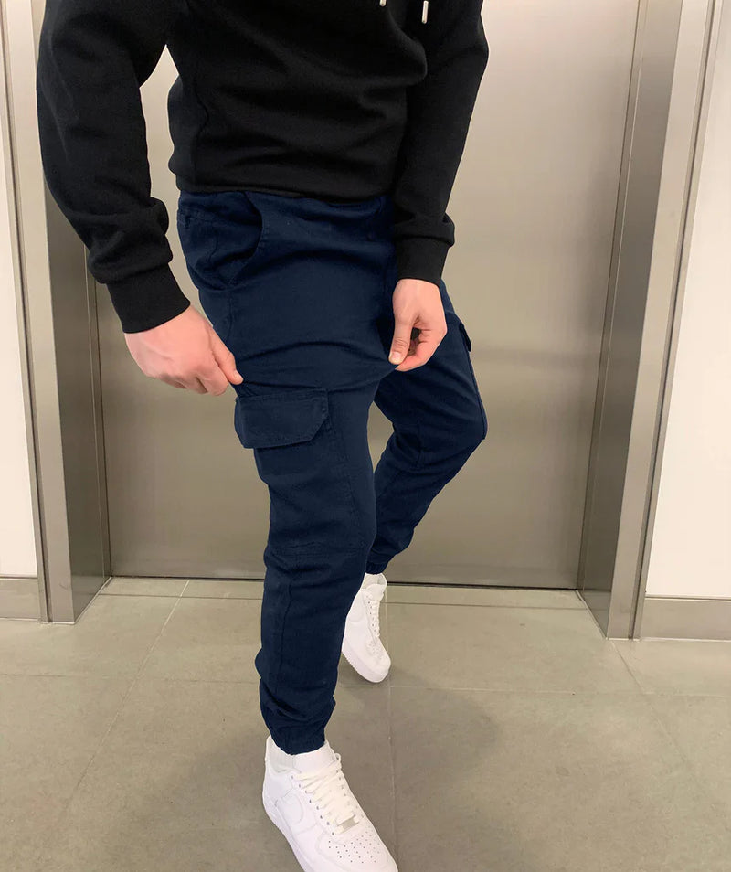 Stefano™ | Stretch Comfort Cargo Trousers