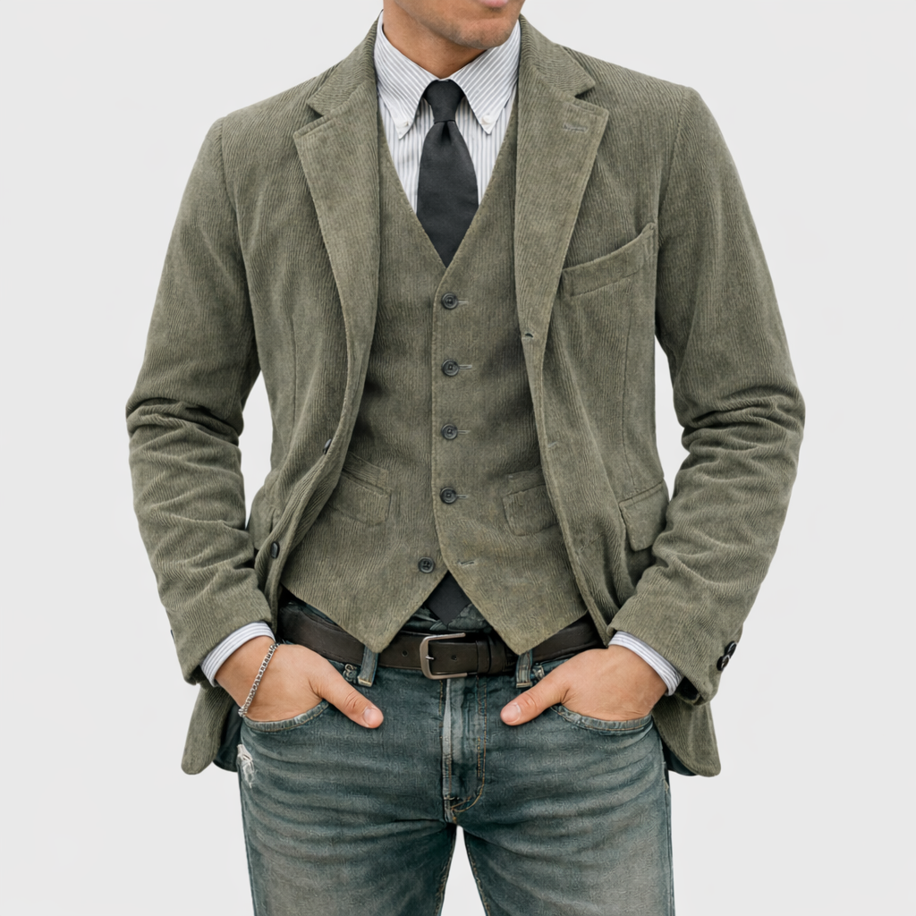Peter | Elegant Blazer And Vest Set