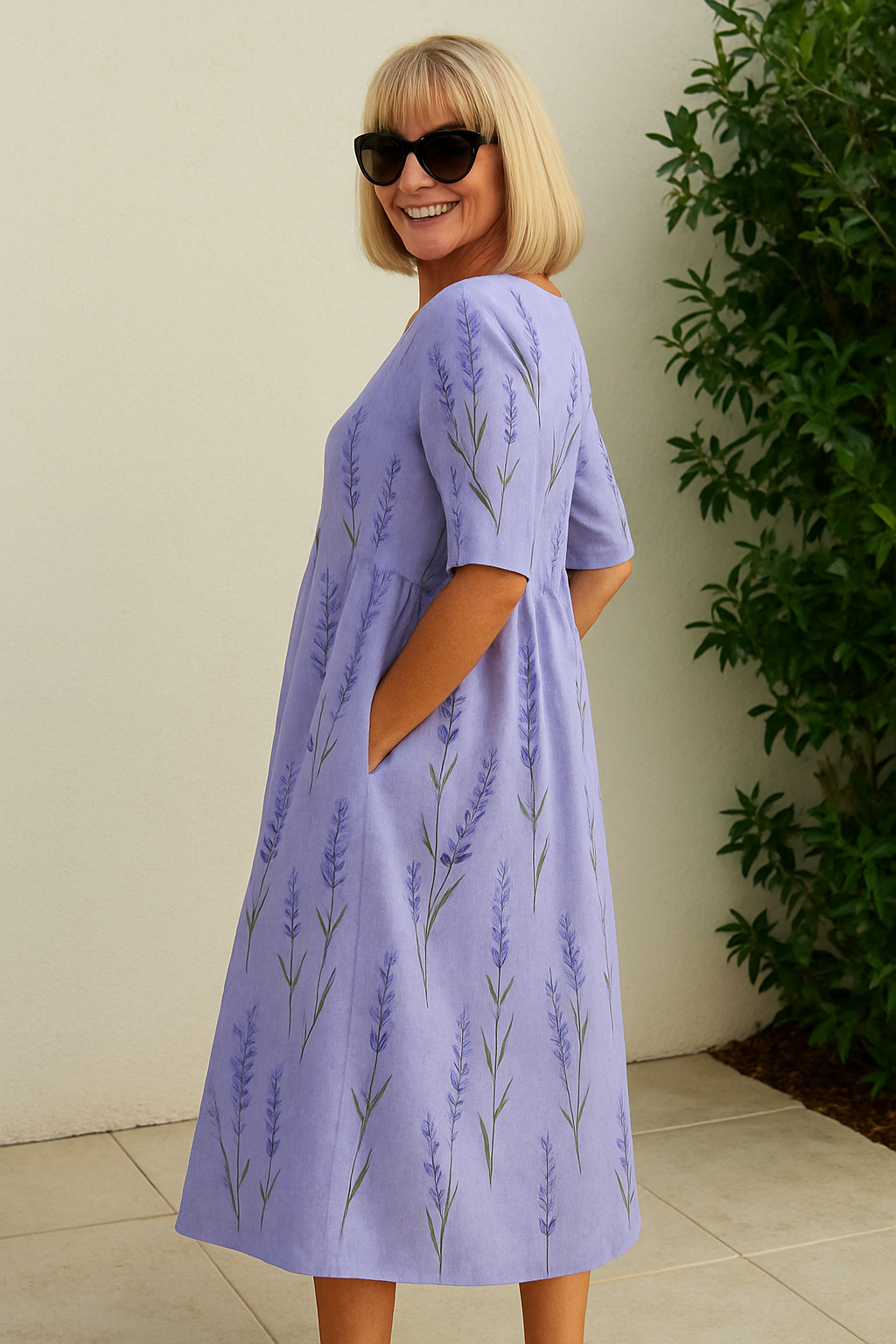 Wisteria™ Embroidered Midi Dress