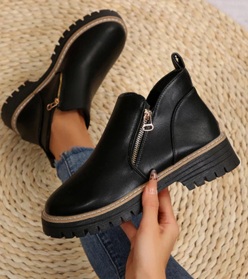 The Ava™ — Comfort Ankle Boots