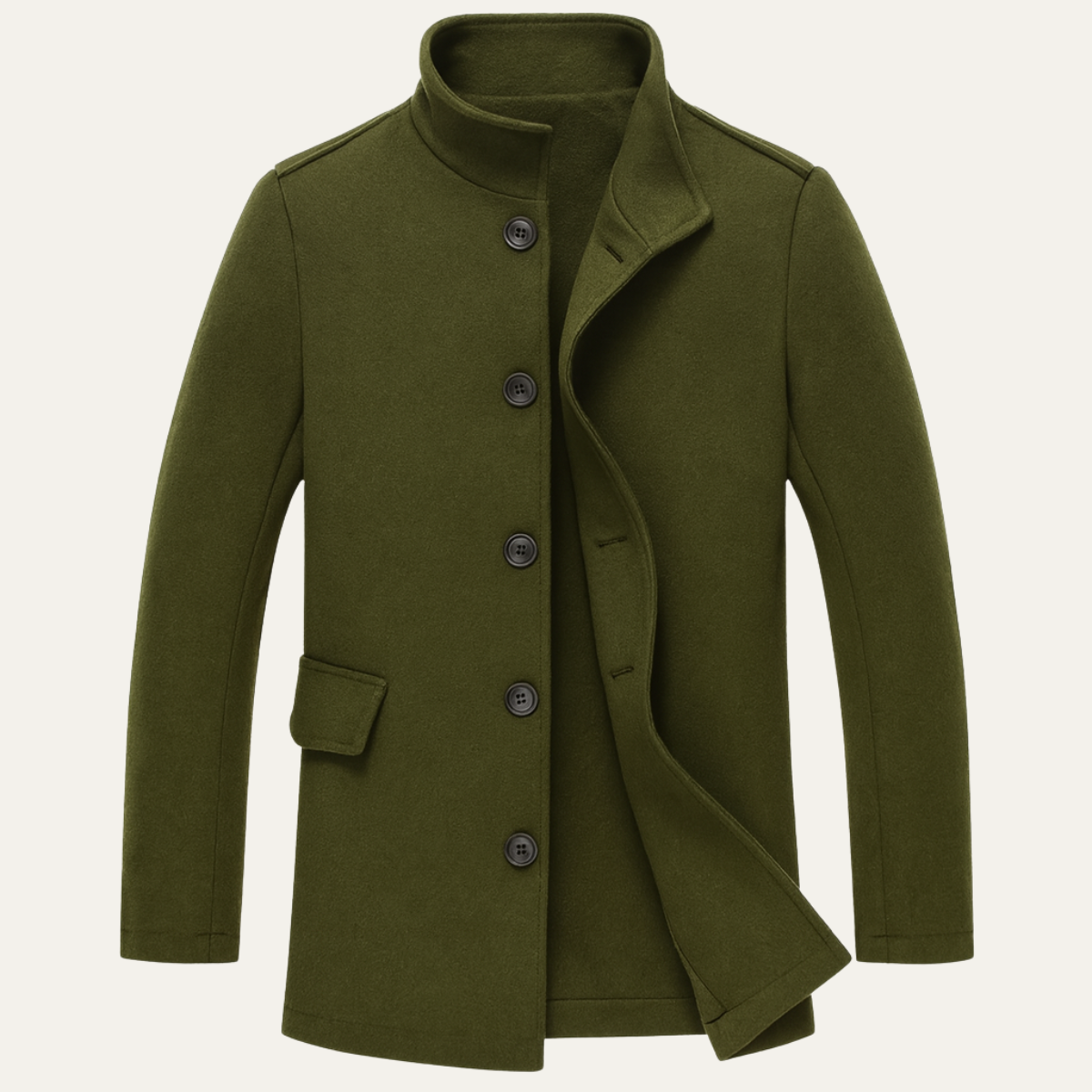 The Sebastian™ — Tailored Wool Overcoat