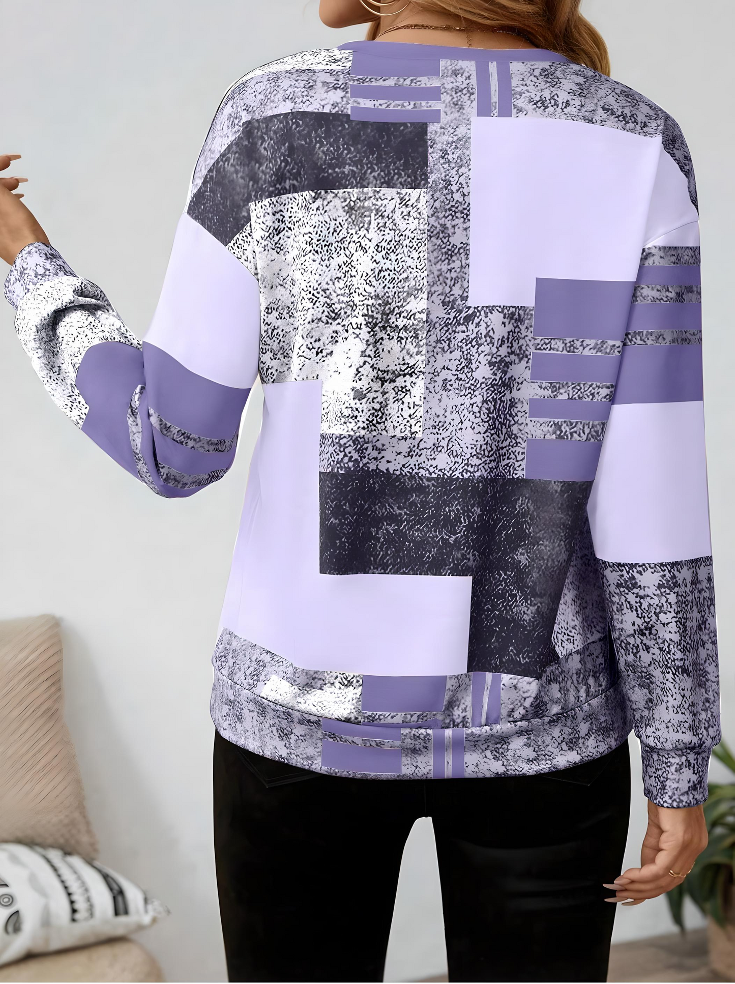 Oceane™ | Chic Vintage Half-Zip Sweatshirt