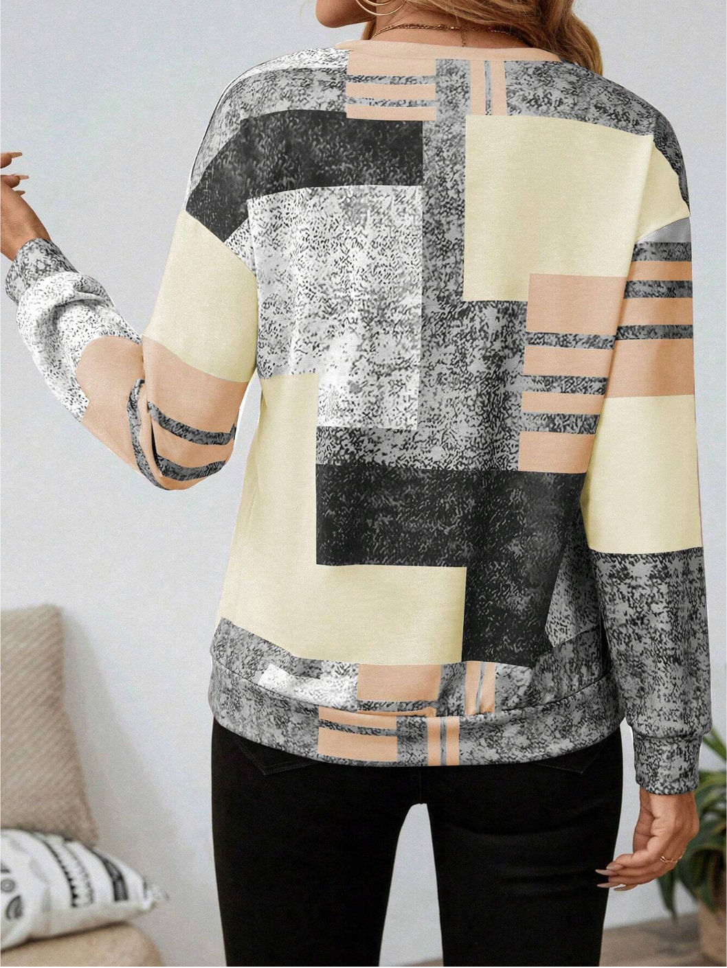 Oceane™ | Chic Vintage Half-Zip Sweatshirt