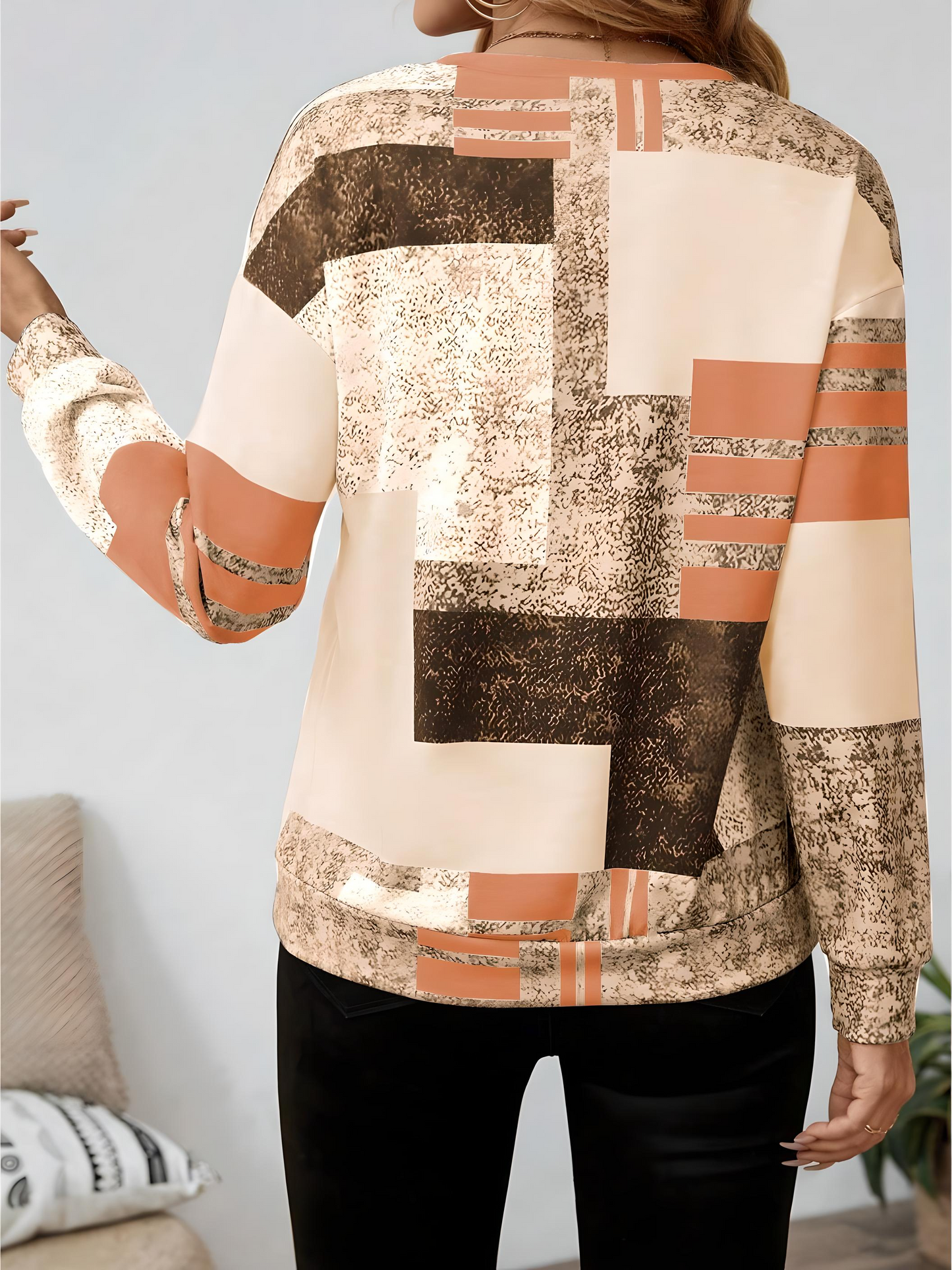 Oceane™ | Chic Vintage Half-Zip Sweatshirt
