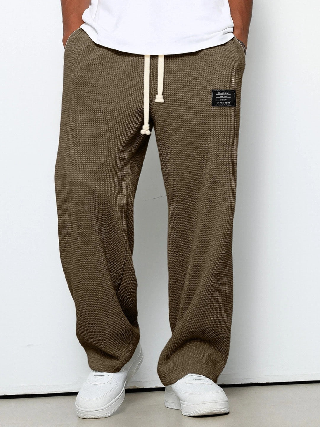 Samuel | Wide-Leg Trousers with Adjustable Waist