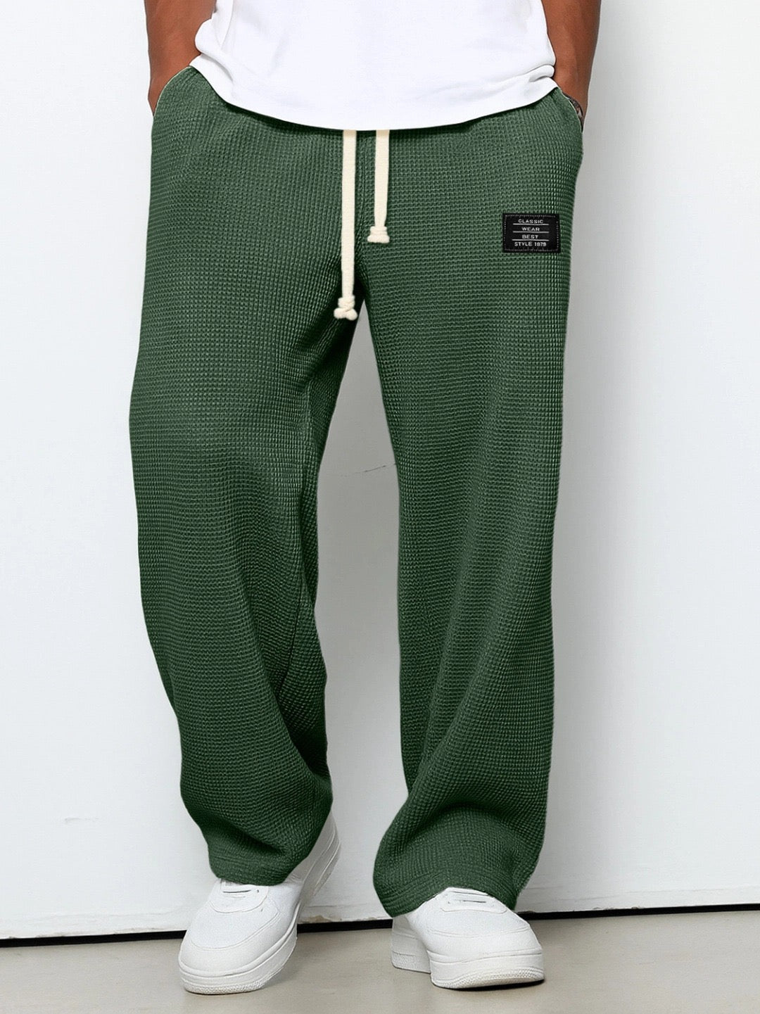 Samuel | Wide-Leg Trousers with Adjustable Waist