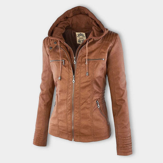 Jill | Waterproof Leather Jacket