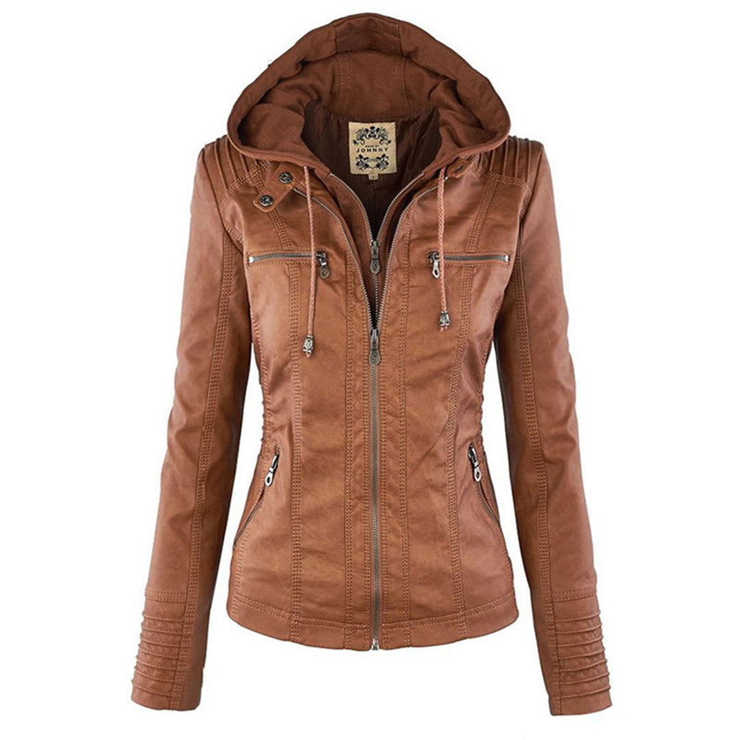 Jill | Waterproof Leather Jacket