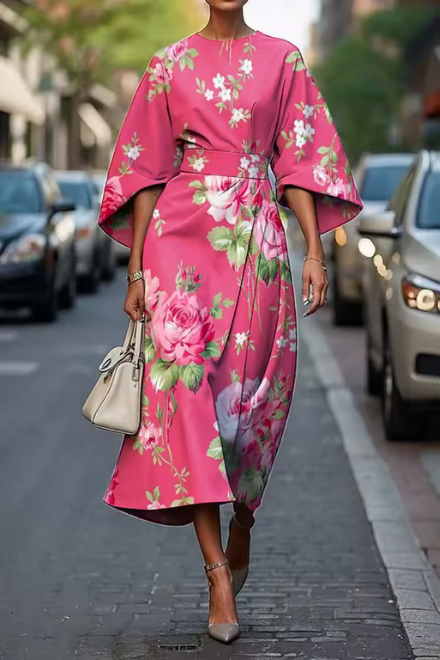 Joanne | Elegant Floral Dress