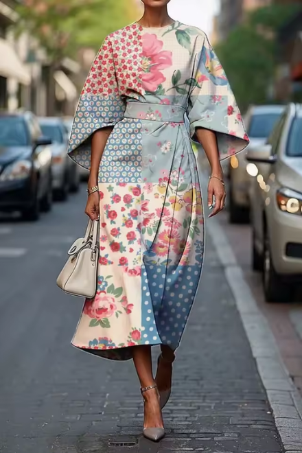 Joanne | Elegant Floral Dress
