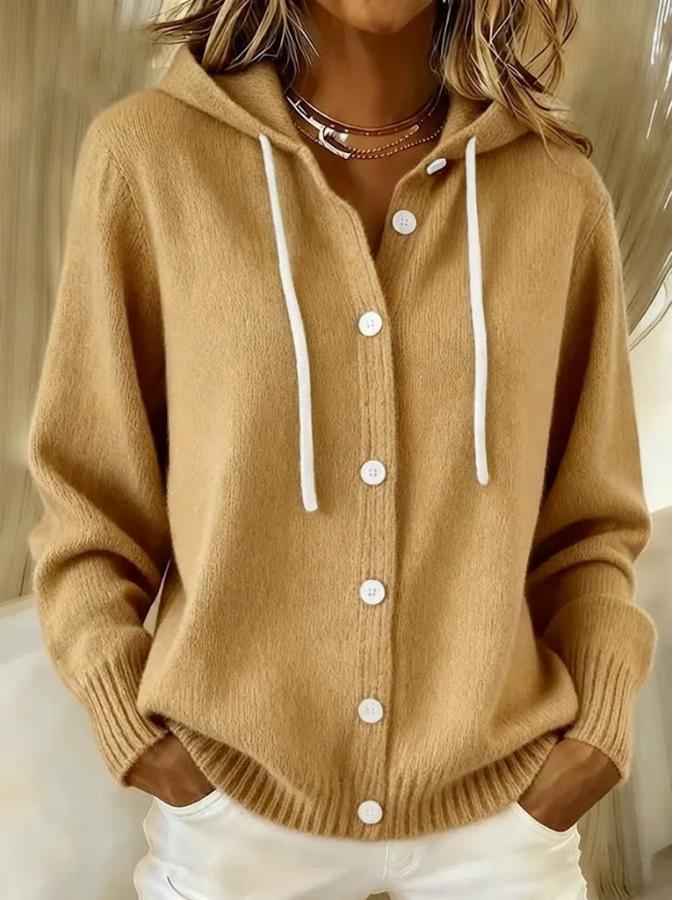 The Charlotte™ | Soft-Knit Button Cardigan