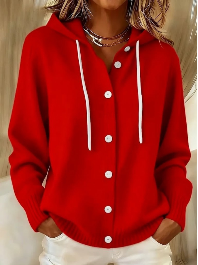 The Charlotte™ | Soft-Knit Button Cardigan