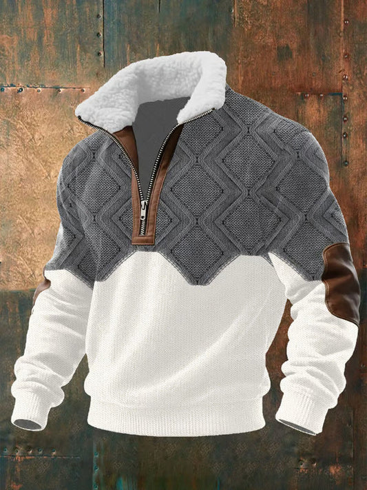 Falk | Quality Jumper With Padded High Collar