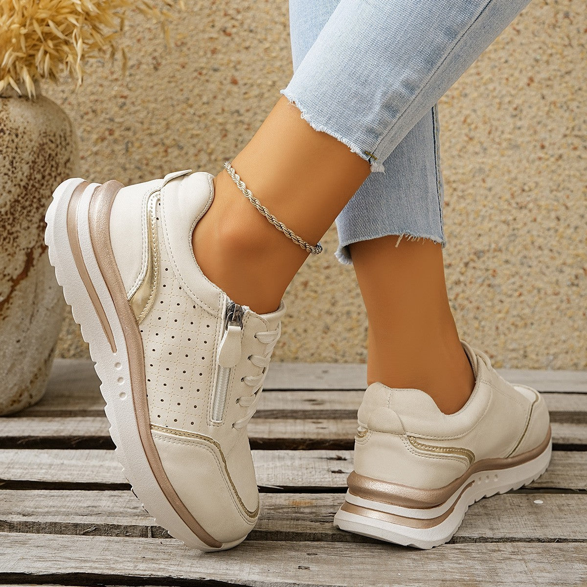 The AeroFlex™ | Premium All-Day Support Sneaker