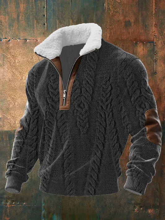 Emil | Quality Jumper With Lined High Collar