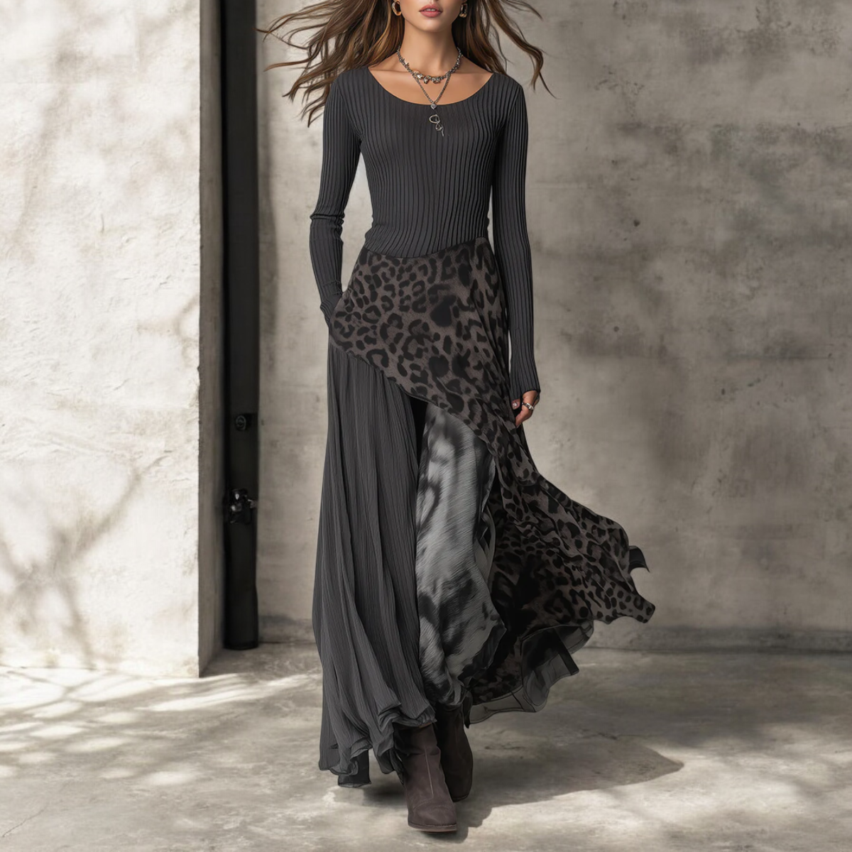 The Matilda™ — Print Maxi Dress