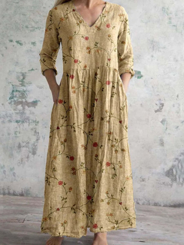 Veronika | Vintage Maxi Dress