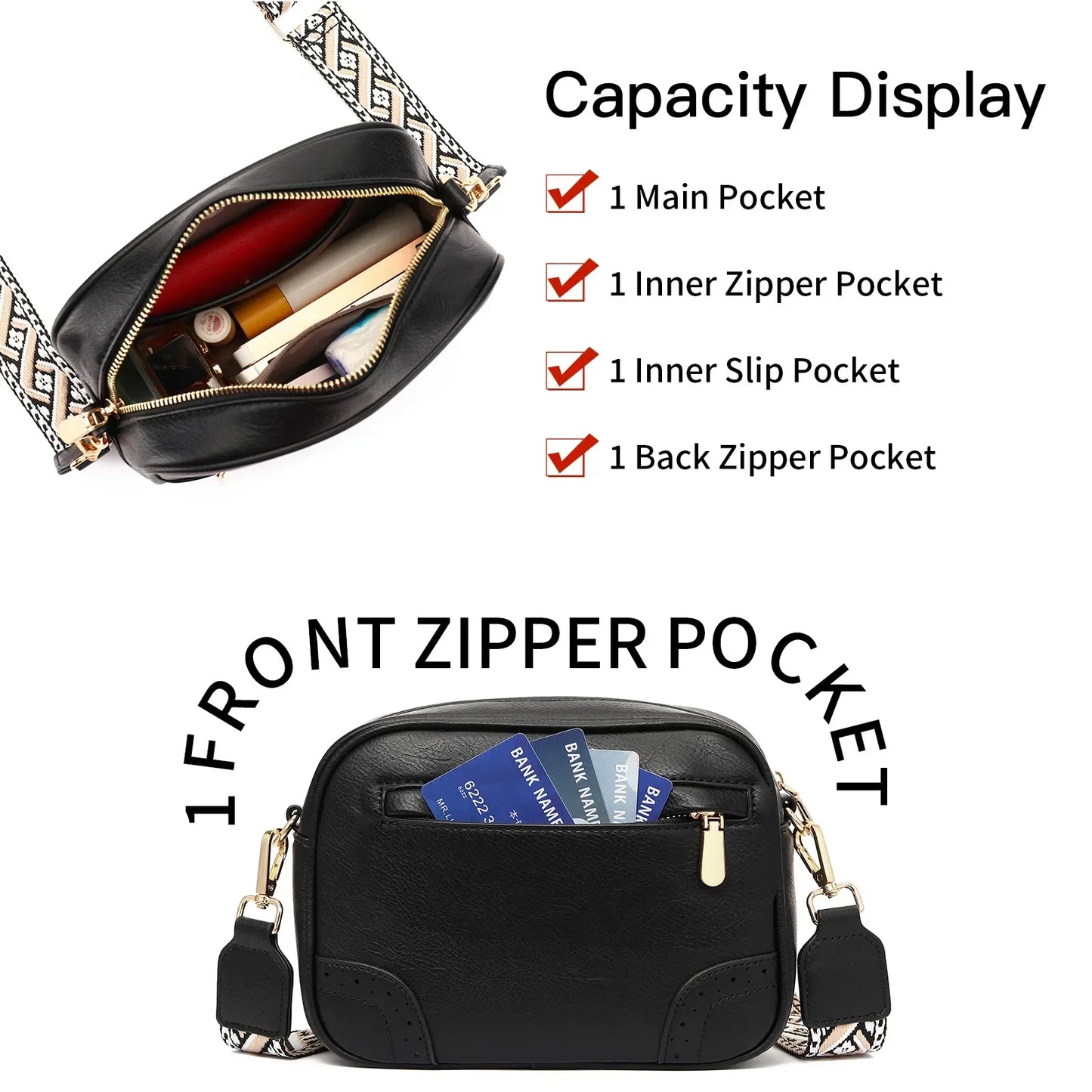 Brooke | Refined Leather Shoulder Bag