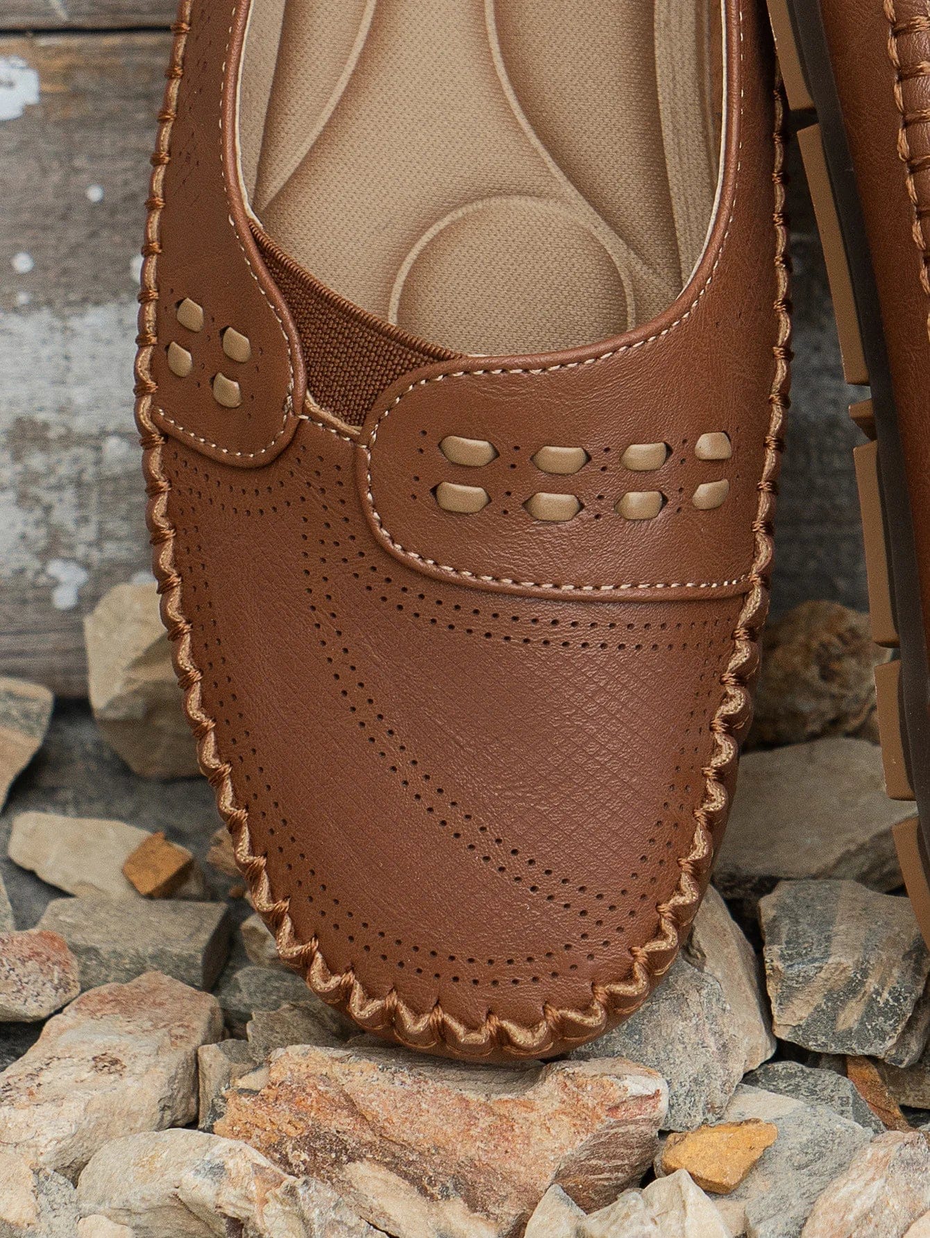 Elodie Perforated Loafer