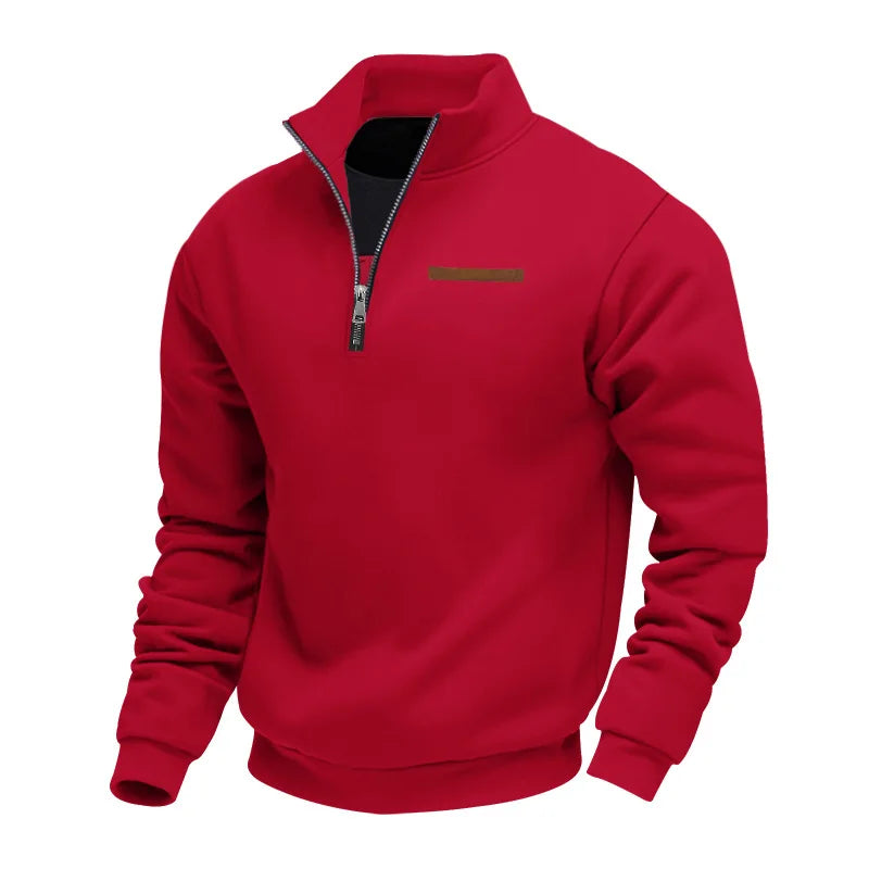The Bennet™ | Cloud-Soft Textured Half-Zip