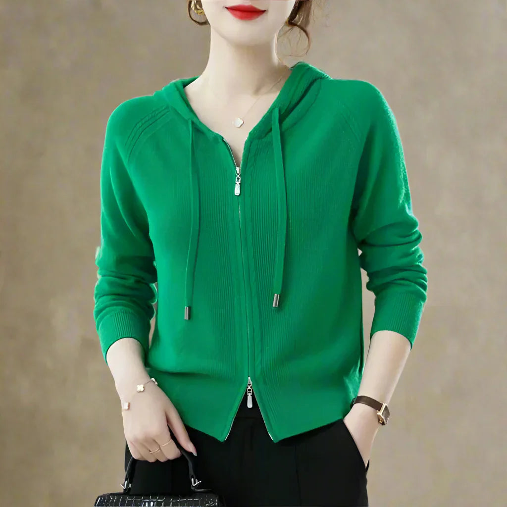 Vicki | Loft Knit Hoodie