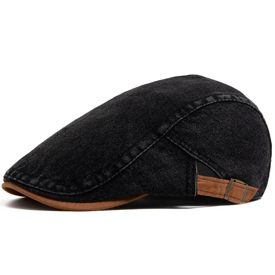 The Reid™ — Classic Denim Flat Cap