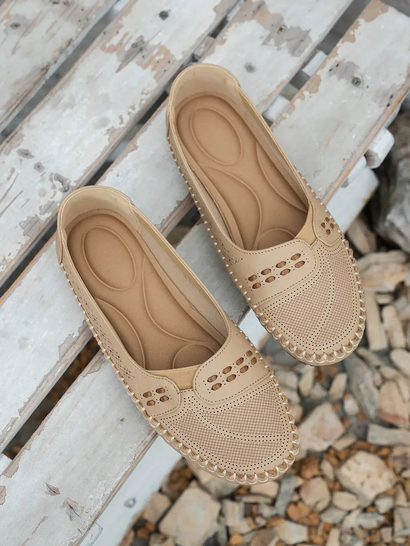 Elodie Perforated Loafer