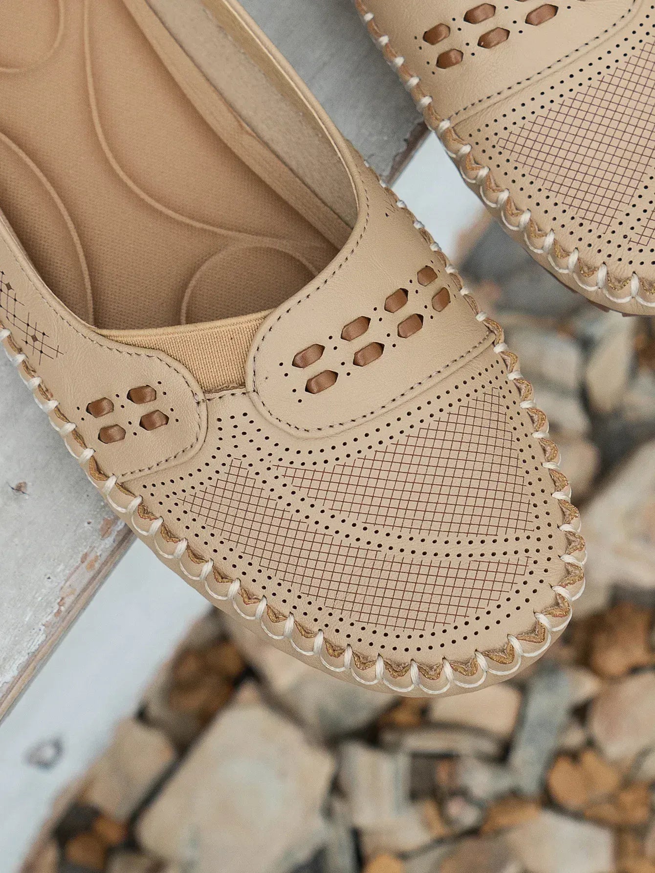 Elodie Perforated Loafer