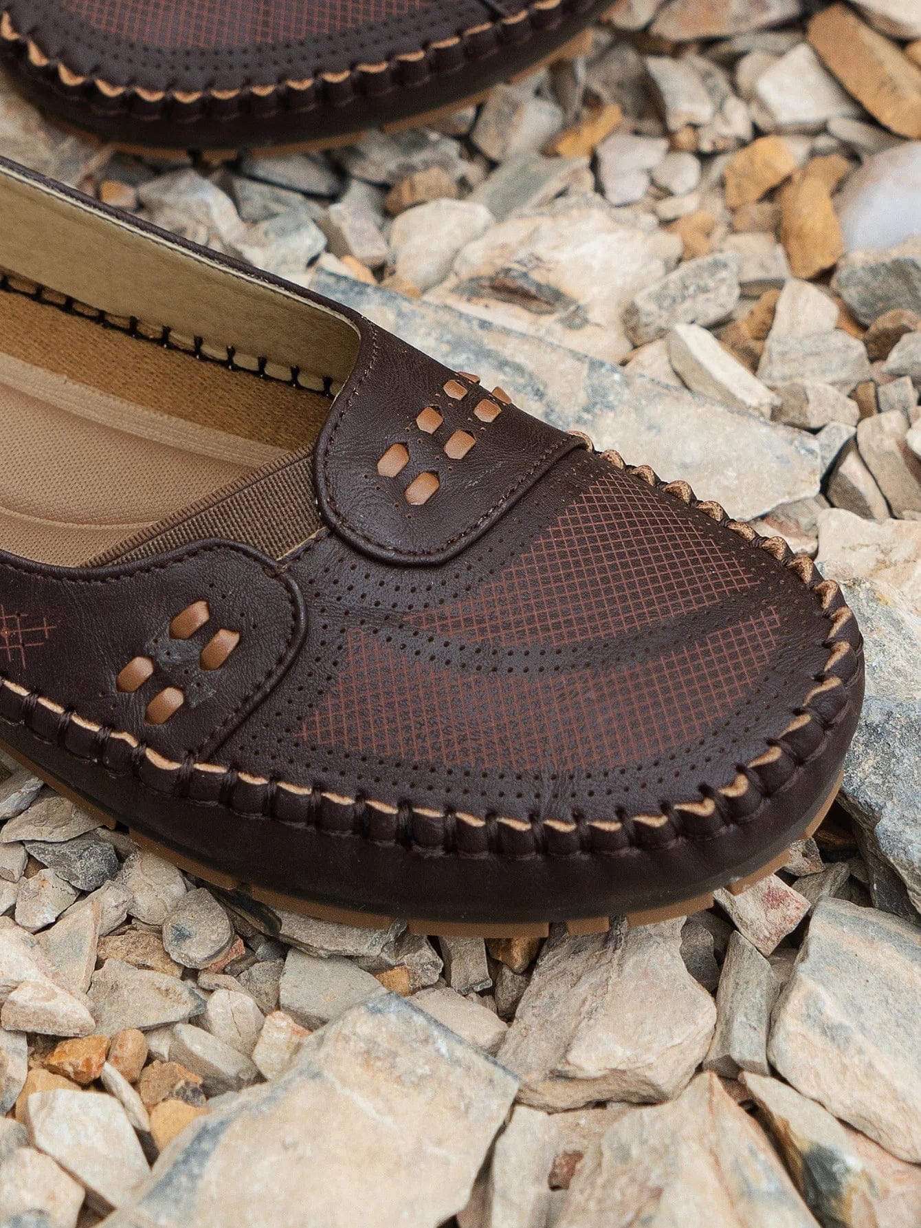 Elodie Perforated Loafer