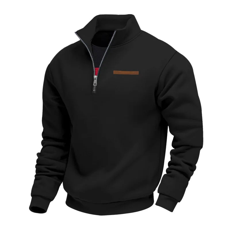 The Bennet™ | Cloud-Soft Textured Half-Zip
