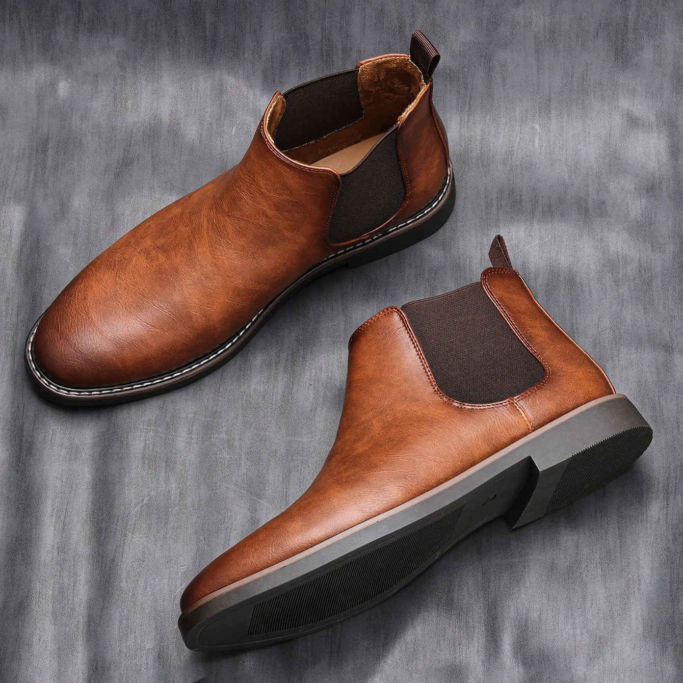 Hudson™ Leather-Look Chelsea Boot