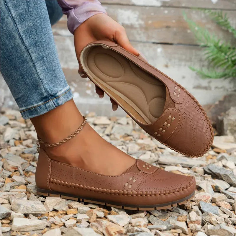 Elodie Perforated Loafer