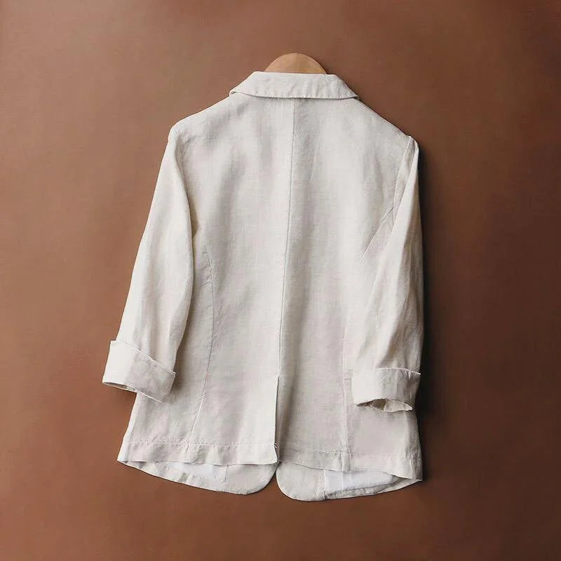 Audrey | Linen Blazer