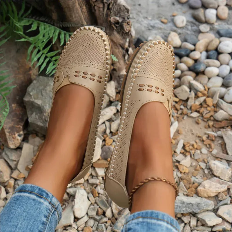 Elodie Perforated Loafer