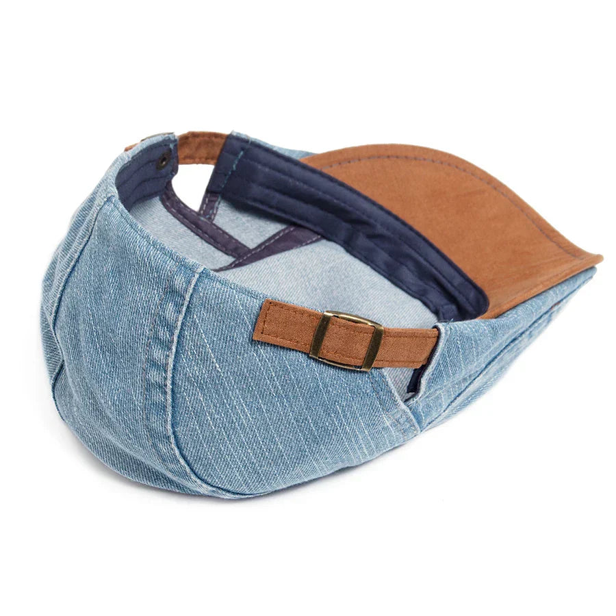 The Reid™ — Classic Denim Flat Cap