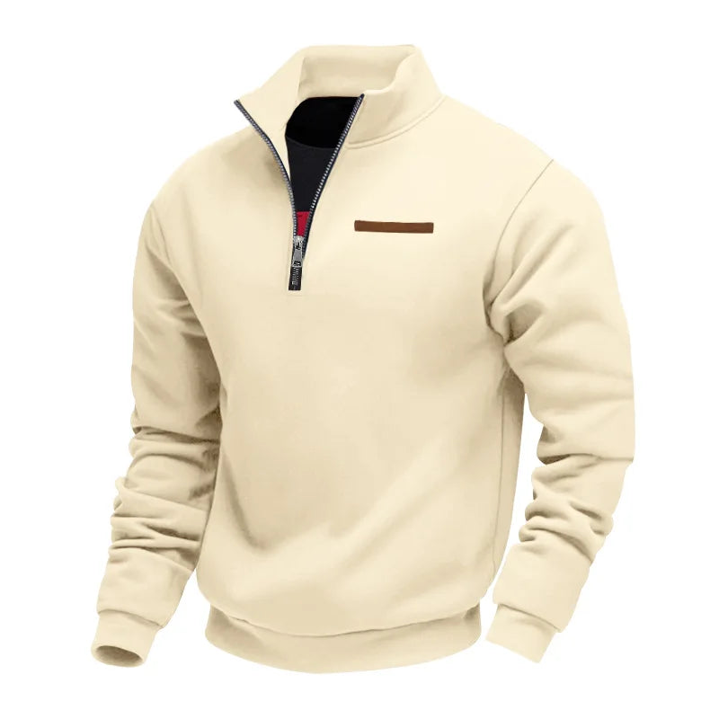 The Bennet™ | Cloud-Soft Textured Half-Zip