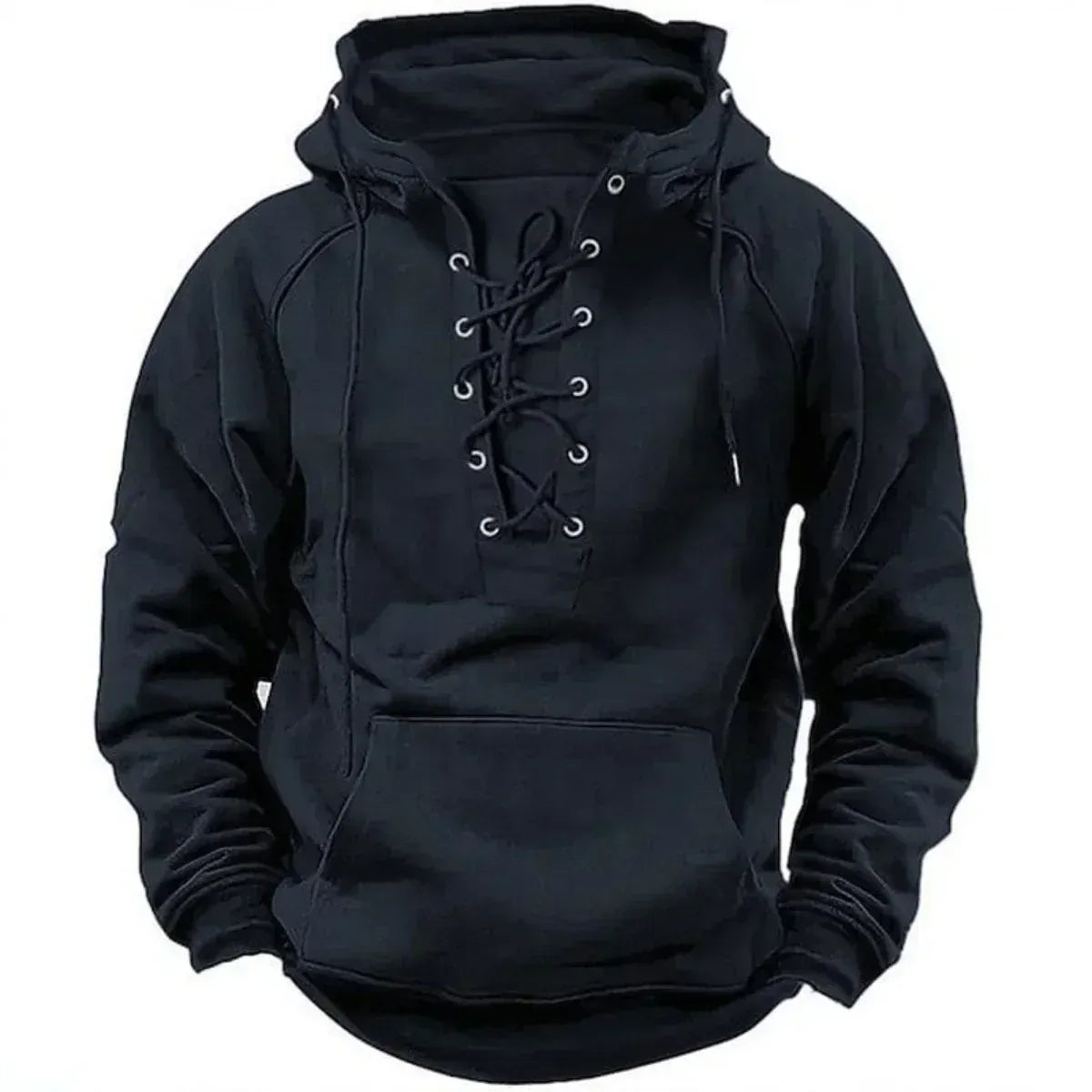 The Ronan™ | Rugged Heritage Lace-Up Hoodie