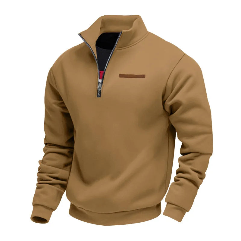 The Bennet™ | Cloud-Soft Textured Half-Zip