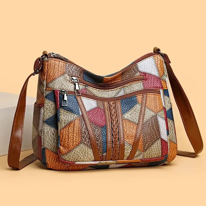 The Solara™ | Mosaic Patchwork Handbag